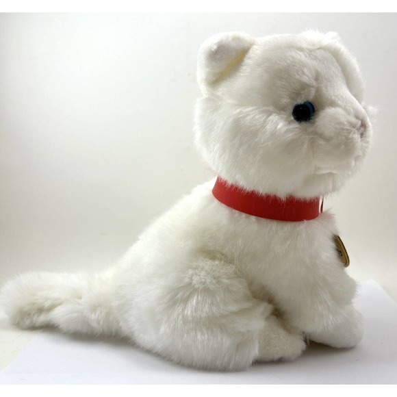 Hamleys Of London Plush Cats Set Of 2 Black White Sitting Kittens Stuffed Animal - Picture 13 of 16